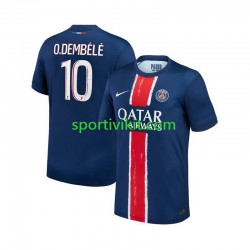 Paris Saint-Germain Ousmane Dembele 10 Uomo Maglia Prima 2024-2025 Manica Corta