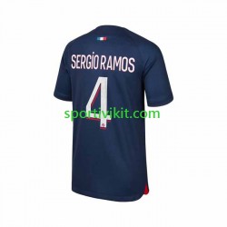 Paris Saint-Germain Sergio Ramos 4 Uomo Maglia Prima 2023-2024 Manica Corta