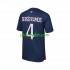 Paris Saint-Germain Sergio Ramos 4 Uomo Maglia Prima 2023-2024 Manica Corta