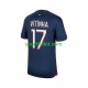 Paris Saint-Germain Vitinha 17 Uomo Maglia Prima 2023-2024 Manica Corta