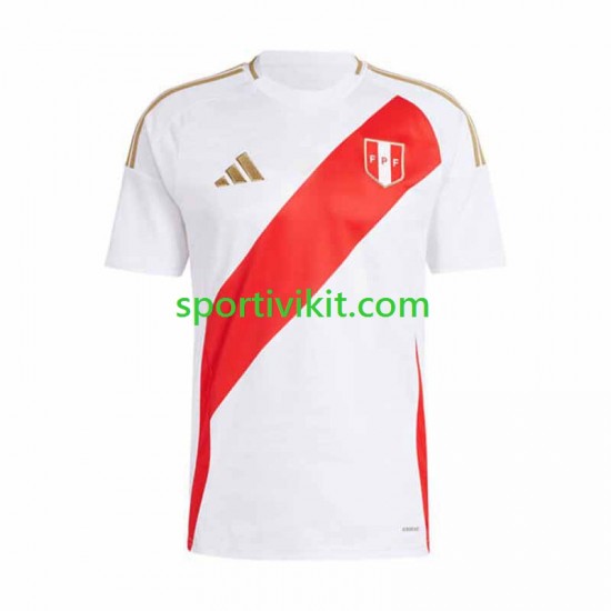 Perù Copa America Uomo Maglia Prima 2024 Manica Corta