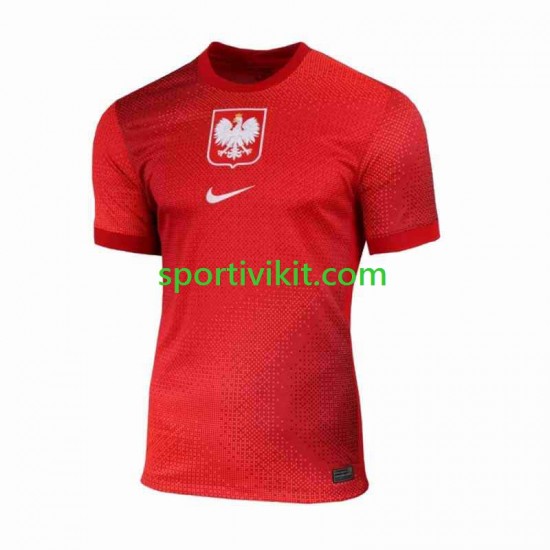 Polonia Uomo Maglia Seconda 2024 Manica Corta