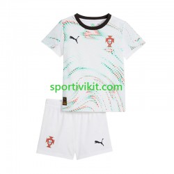 Completo da calcio Bambini Portogallo Maglia Seconda 2025 Manica Corta