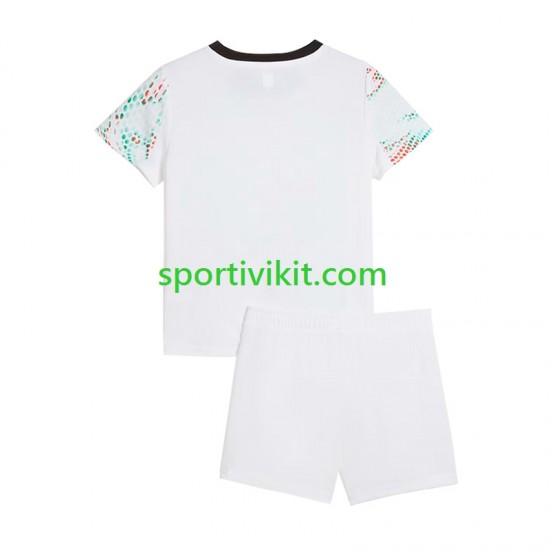 Completo da calcio Bambini Portogallo Maglia Seconda 2025 Manica Corta