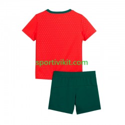 Completo da calcio Bambini Portogallo Maglia Prima 2025 Manica Corta