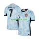 Portogallo Cristiano Ronaldo 7 Uomo Maglia Seconda Euro 2024 Manica Corta