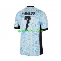 Portogallo Cristiano Ronaldo 7 Uomo Maglia Seconda Euro 2024 Manica Corta