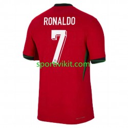 Portogallo Cristiano Ronaldo 7 Uomo Maglia Prima Euro 2024 Manica Corta