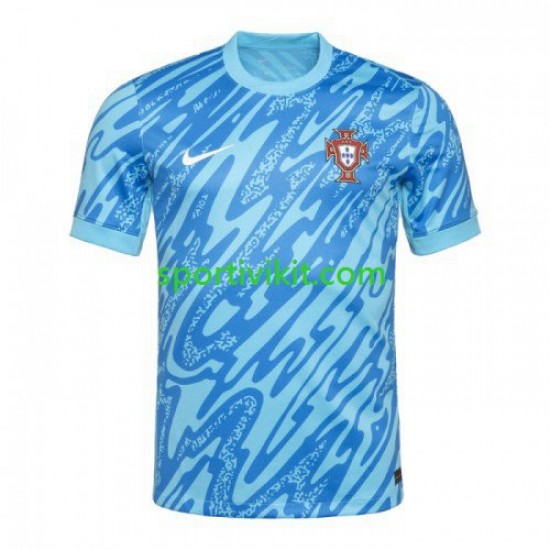 Portogallo Portiere Uomo Maglia Terza Euro 2024 Manica Corta
