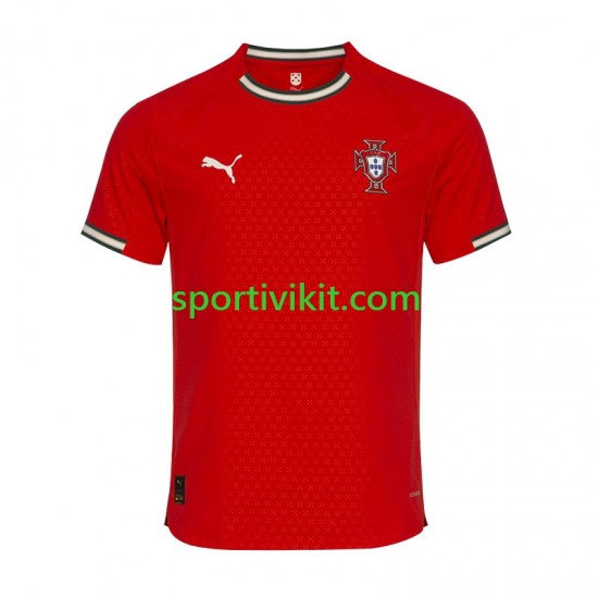 Portogallo Uomo Maglia Prima 2025 Manica Corta