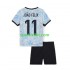 Completo da calcio Bambini Portogallo Joao Felix 11 Maglia Seconda Euro 2024 Manica Corta