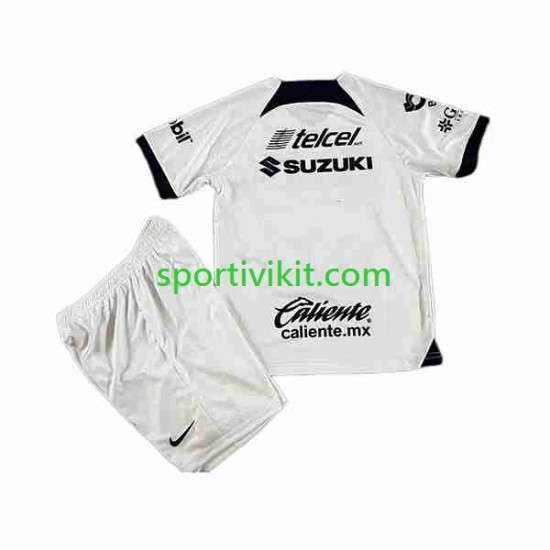 Completo da calcio Bambini Pumas UNAM Maglia Prima 2023-2024 Manica Corta