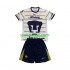 Completo da calcio Bambini Pumas UNAM Maglia Prima 2024-2025 Manica Corta