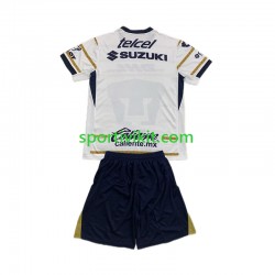 Completo da calcio Bambini Pumas UNAM Maglia Prima 2024-2025 Manica Corta