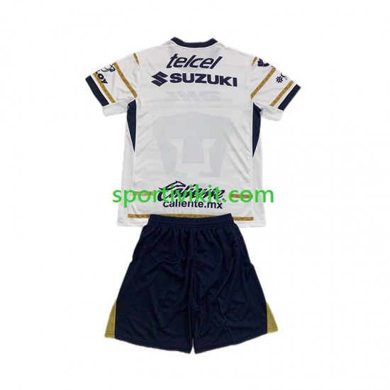 Completo da calcio Bambini Pumas UNAM Maglia Prima 2024-2025 Manica Corta