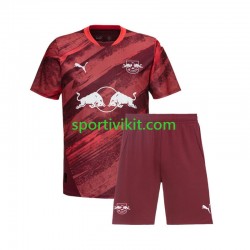 Completo da calcio Bambini RB Leipzig Maglia Seconda 2024-2025 Manica Corta