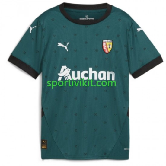 RC Lens Uomo Maglia Seconda 2024-2025 Manica Corta RC Lens Uomo Maglia Seconda 2024-2025 Manica Corta