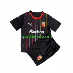 Completo da calcio Bambini RC Lens Maglia Seconda 2023-2024 Manica Corta