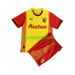 Completo da calcio Bambini RC Lens Maglia Prima 2023-2024 Manica Corta