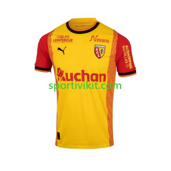 RC Lens Uomo Maglia Prima 2023-2024 Manica Corta