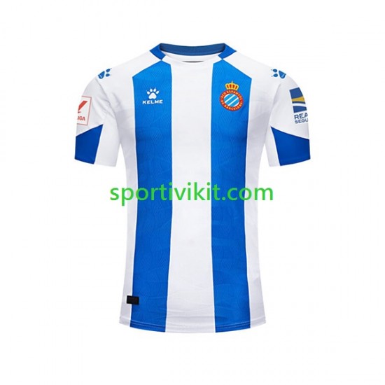 RCD Espanyol Uomo Maglia Prima 2023-2024 Manica Corta