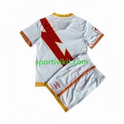 Completo da calcio Bambini Rayo Vallecano Maglia Prima 2023-2024 Manica Corta