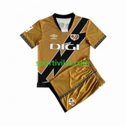 Completo da calcio Bambini Rayo Vallecano Maglia Terza 2023-2024 Manica Corta