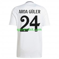 Real Madrid ARDA GULER 24 Uomo Maglia Prima 2024-2025 Manica Corta