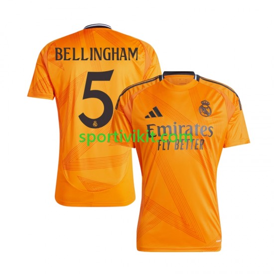 Real Madrid BELLINGHAM 5 Uomo Maglia Seconda 2024-2025 Manica Corta Real Madrid BELLINGHAM 5 Uomo Maglia Seconda 2024-2025 Manica Corta