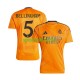 Real Madrid BELLINGHAM 5 Uomo Maglia Seconda 2024-2025 Manica Corta Real Madrid BELLINGHAM 5 Uomo Maglia Seconda 2024-2025 Manica Corta