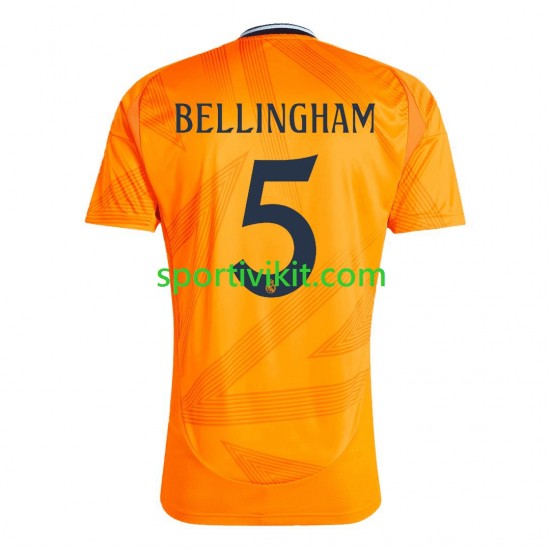 Real Madrid BELLINGHAM 5 Uomo Maglia Seconda 2024-2025 Manica Corta