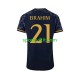 Real Madrid Brahim Diaz 21 Uomo Maglia Seconda 2023-2024 Manica Corta