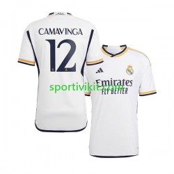 Real Madrid Camavinga 12 Uomo Maglia Prima 2023-2024 Manica Corta