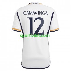 Real Madrid Camavinga 12 Uomo Maglia Prima 2023-2024 Manica Corta