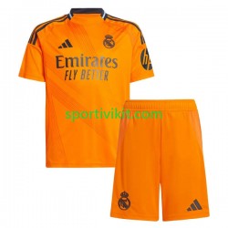 Completo da calcio Bambini Real Madrid Maglia Seconda 2024-2025 Manica Corta