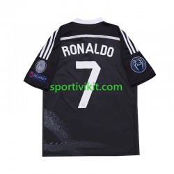 Completo da calcio Bambini Real Madrid Cristiano Ronaldo 7 Retro 2014 Maglia Terza Manica Corta