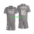 Completo da calcio Bambini Real Madrid Endrick 16 Maglia Terza 2024-2025 Manica Corta