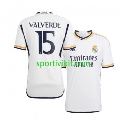 Real Madrid Federico Valverde 15 Uomo Maglia Prima 2023-2024 Manica Corta