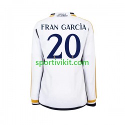 Real Madrid Fran Garcia 20 Uomo Maglia Prima 2023-2024 Manica Lunga