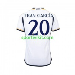 Real Madrid Fran Garcia 20 Uomo Maglia Prima 2023-2024 Manica Corta