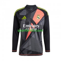 Real Madrid Portiere Uomo Maglia Seconda 2024-2025 Manica Lunga