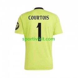 Real Madrid Portiere COURTOIS 1 Uomo Maglia Terza 2024-2025 Manica Corta