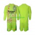Completo da calcio Bambini Real Madrid Portiere Maglia Quarto 2024-2025 Manica Lunga