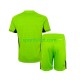 Completo da calcio Bambini Real Madrid Portiere Maglia Prima 2023-2024 Manica Corta