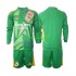 Completo da calcio Bambini Real Madrid Portiere Maglia Terza 2024-2025 Manica Lunga