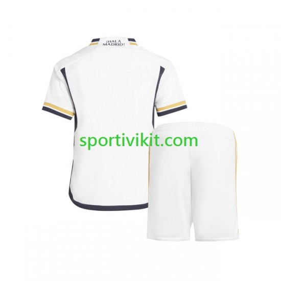 Completo da calcio Bambini Real Madrid Maglia Prima 2023-2024 Manica Corta