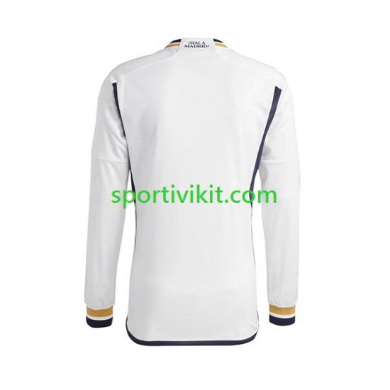 Real Madrid Uomo Maglia Prima 2023-2024 Manica Lunga