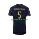 Real Madrid Jude Bellingham 5 Uomo Maglia Seconda 2023-2024 Manica Corta