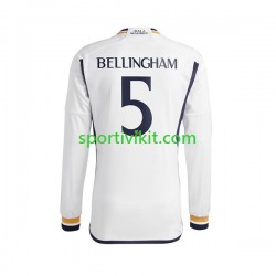 Real Madrid Jude Bellingham 5 Uomo Maglia Prima 2023-2024 Manica Lunga