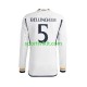 Real Madrid Jude Bellingham 5 Uomo Maglia Prima 2023-2024 Manica Lunga